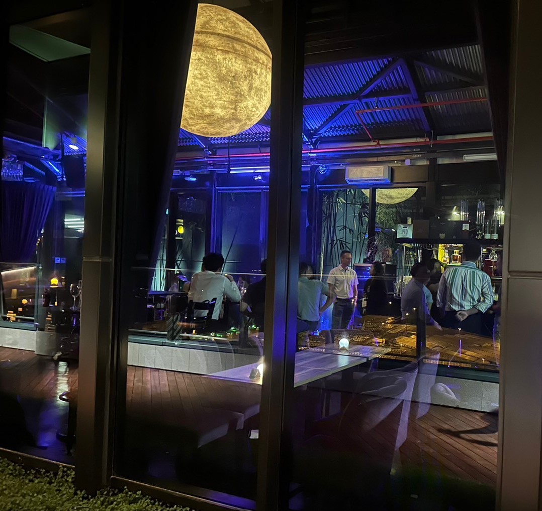 Singapore’s Moon Themed Rooftop Bar Guests